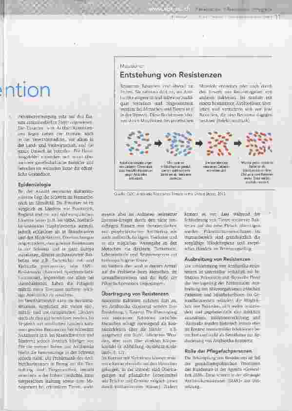 Vorschauseite 2: Eindämmung ist untrennbar verknüpft mit Infektions-Prävention