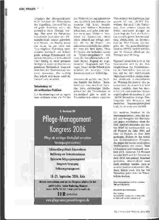 Vorschauseite 5: Von der Mottenbürg zur modernen Therapie
