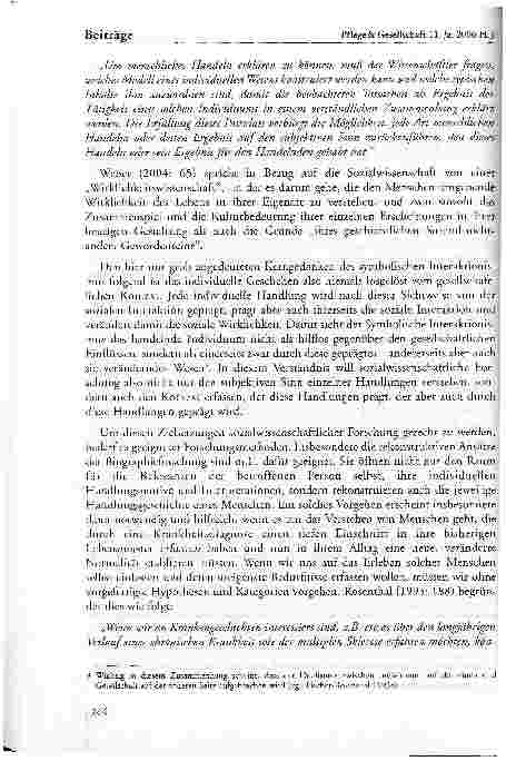 Vorschauseite 5: Biographieforschungein interessanter Weg für die Pflegeforschung