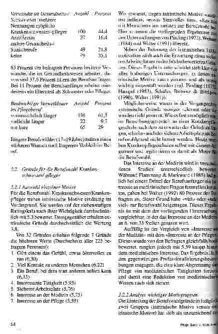 Vorschauseite 4: Motive der Berufswahl und Erwartungen an den Beruf bei Auszubildenden in der Krankenpflege