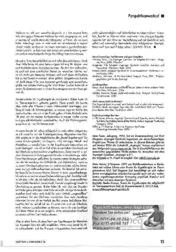 Vorschauseite 2: Ergotherapie als Schlüssel zu mehr Selbstständigkeit