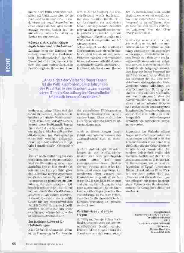 Vorschauseite 2: Viele offene Fragen