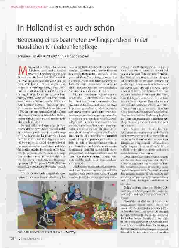 Vorschauseite 1: In Holland ist es auch schön