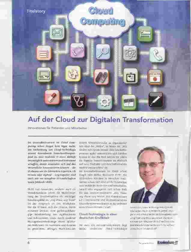 Vorschauseite 1: Auf der Cloud zur Digitalen Transformation