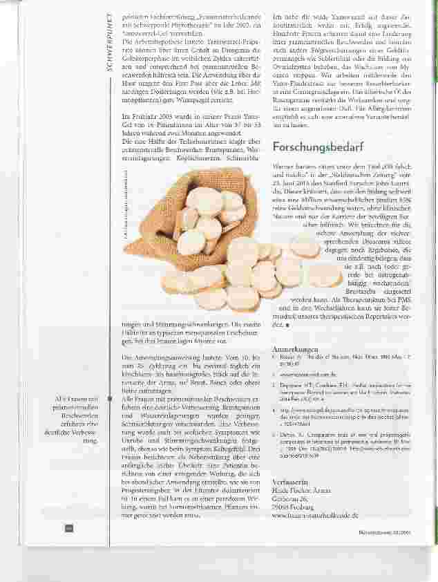 Vorschauseite 3: Die wilde Yamswurzel Hormonausgleich bei PMS und in den Wechseljahren