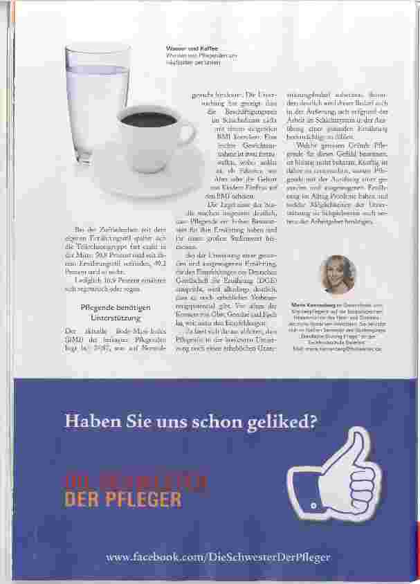Vorschauseite 3: Wie ernähren sich Pflegende?