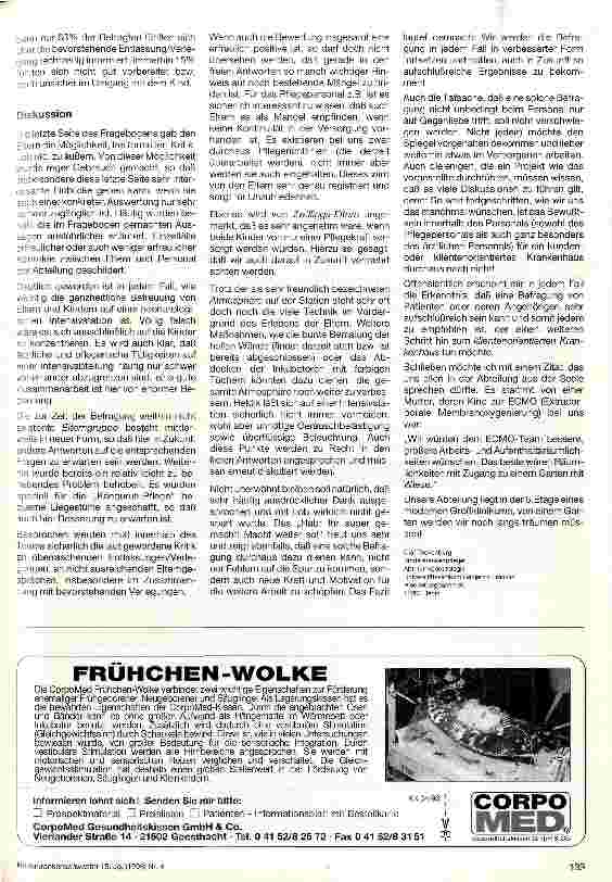 Vorschauseite 3: Elternbefragung auf einer neonatologischen Intensivstation ein Projekt aus der Praxis