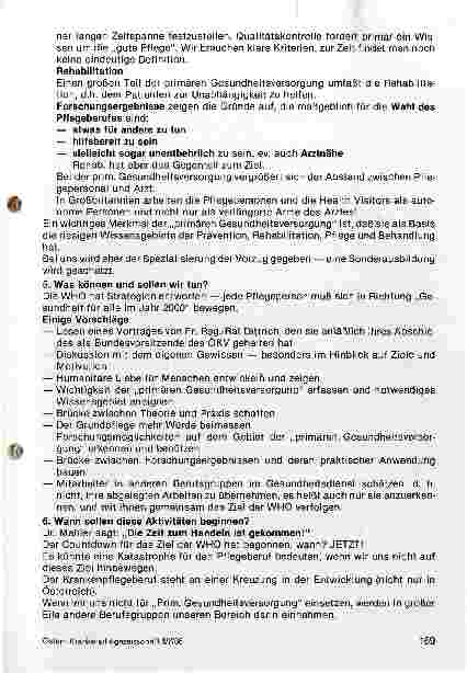 Vorschauseite 6: Primäre Gesundheitsversorgung-Herausforderung für die Pflege?