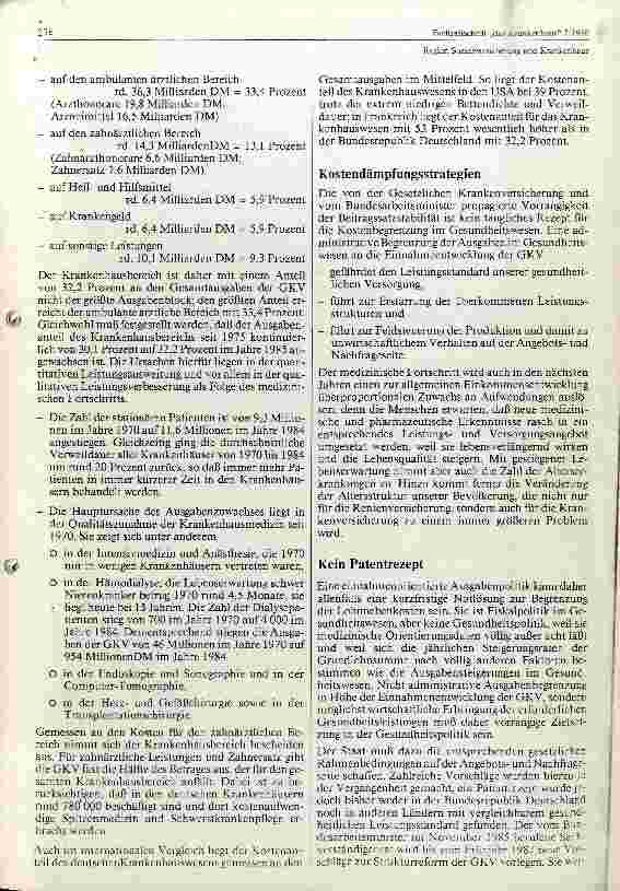 Vorschauseite 4: Sozialversicherung und Krankenhaus