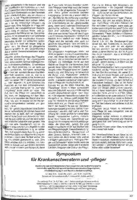 Vorschauseite 2: Pflege als Zerreißprobe der Menschlichkeit