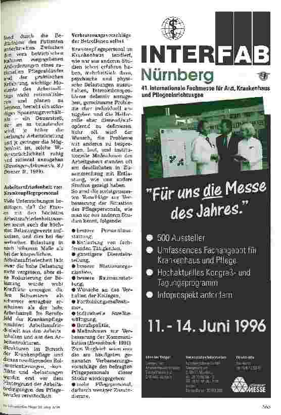 Vorschauseite 6: Psychische und physische Arbeitsbelastung und -beanspruchung von Krankenpflegepersonal