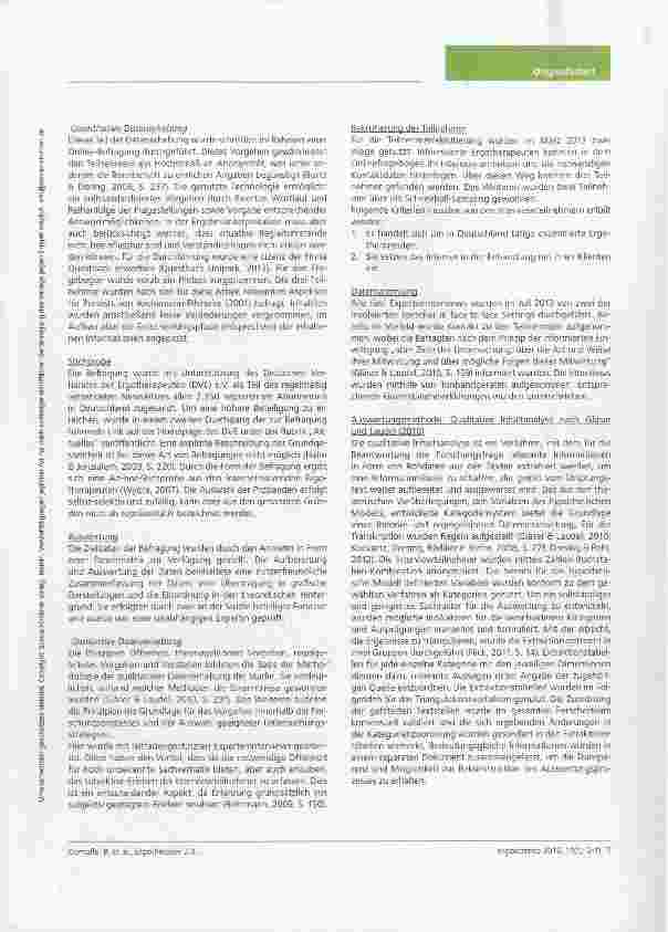 Vorschauseite 4: Ergotherapie 2.0 Partizipation ermöglichen via Internet?