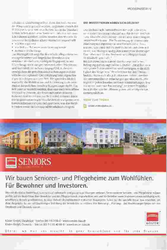Vorschauseite 2: Barrierefreies Wohnen: Umbau bei laufendem Betrieb