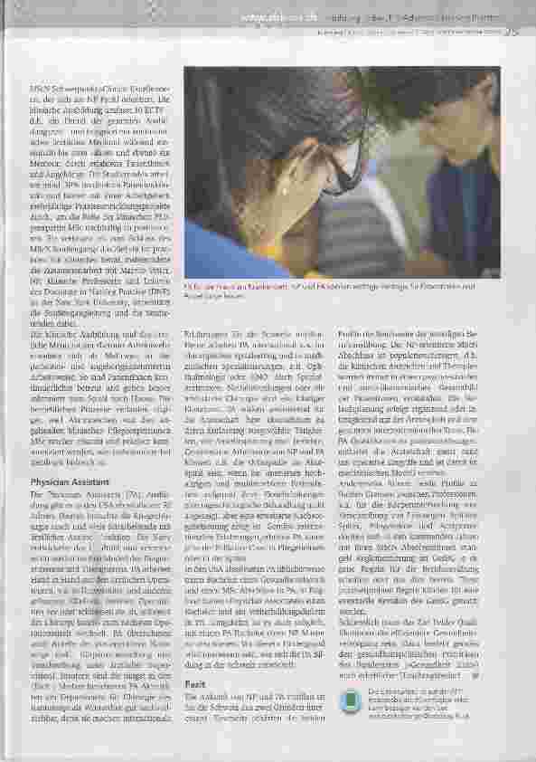 Vorschauseite 3: Neue Berufsprofile für die Praxis