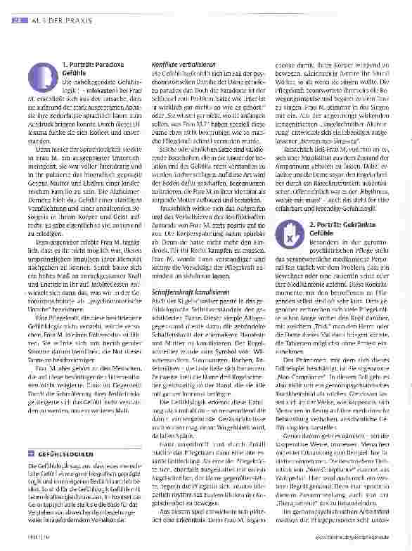 Vorschauseite 2: Die Logik der Gefühle