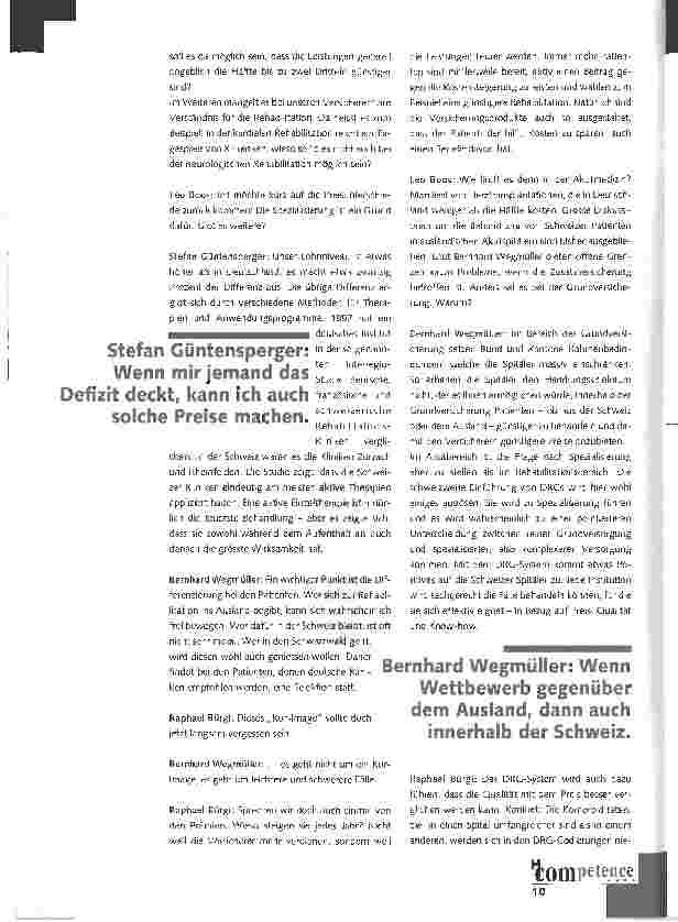 Vorschauseite 4: Wettbewerb. Schnäppchen-Jagd? oder der grosse Wandel?