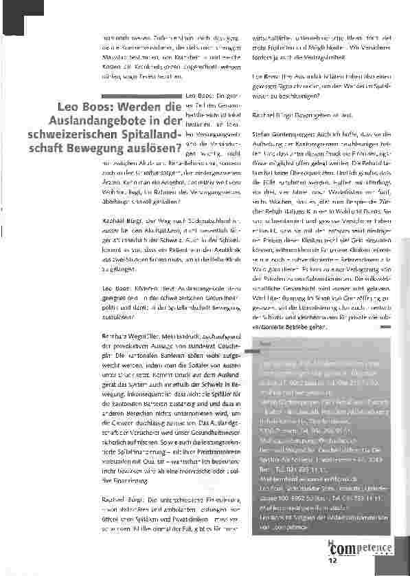 Vorschauseite 6: Wettbewerb. Schnäppchen-Jagd? oder der grosse Wandel?