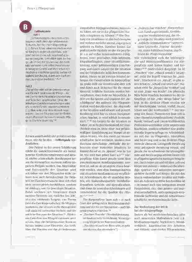 Vorschauseite 5: Wider die Abwertung der eigentlichen Pflege