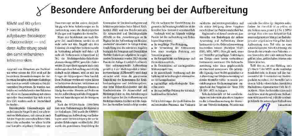 Vorschauseite 1: Besondere Anforderung bei der Aufbereitung