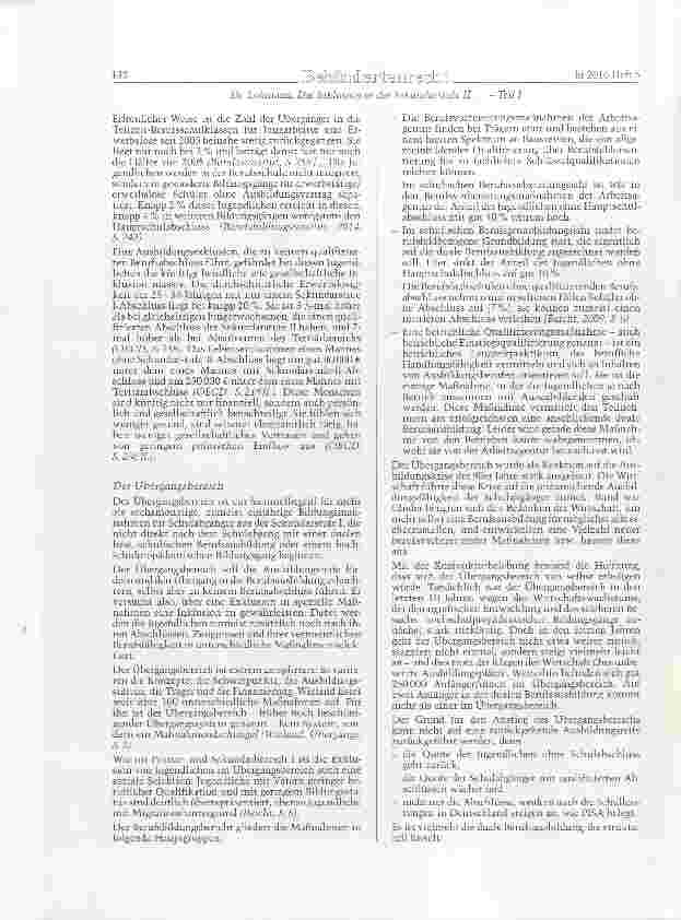 Vorschauseite 4: Die Inklusion in der Sekundarstufe II ist die größte Herausforderung Teil I
