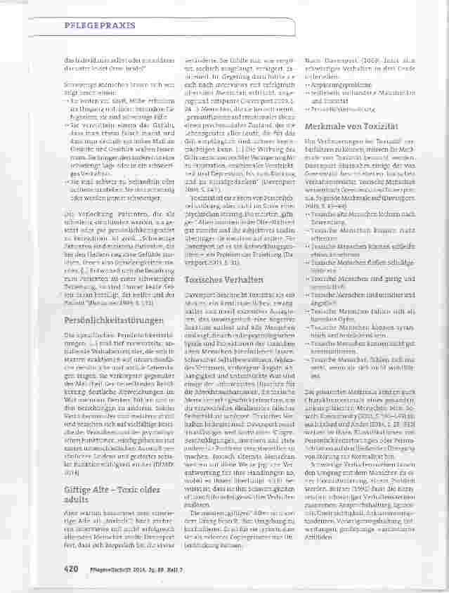 Vorschauseite 2: Toxische (alte) Menschen
