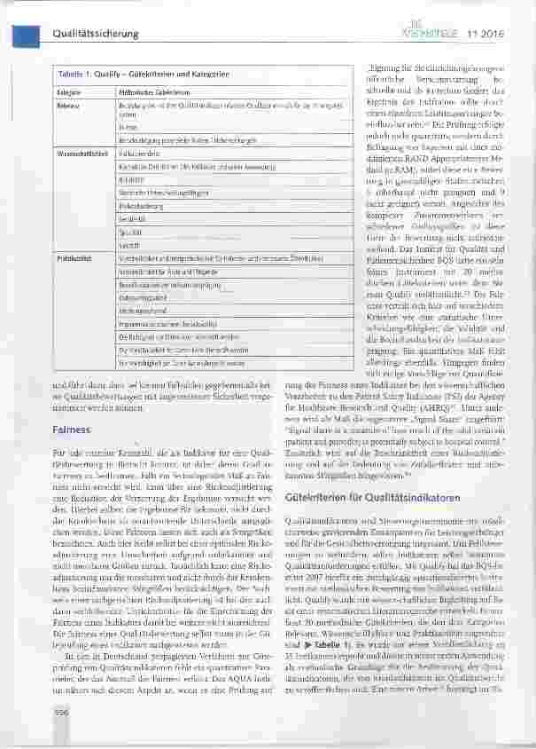 Vorschauseite 3: Risikoadjustierung von Qualitätsindikatoren