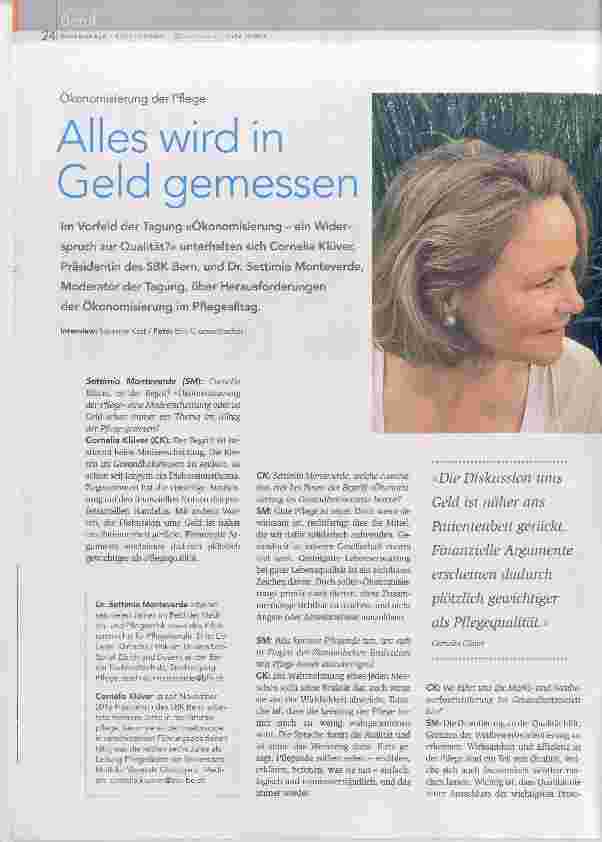Vorschauseite 1: Alles wird in Geld gemessen