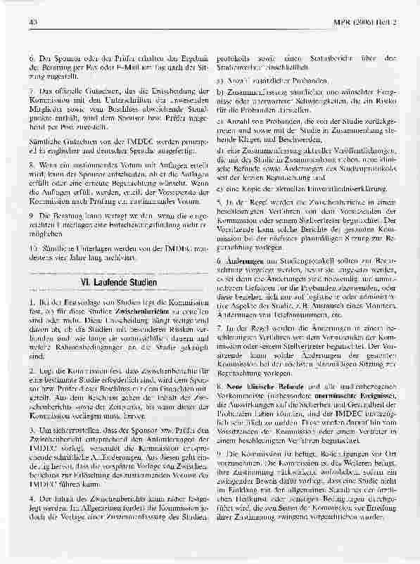 Vorschauseite 4: Verfahrensordnung der International Medical & Dental Ethics Commission (Ethik-Kommission / Institutional Review Board /Privacy Board)