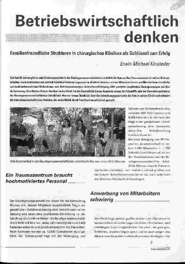 Vorschauseite 1: Betriebswirtschaftlich denken