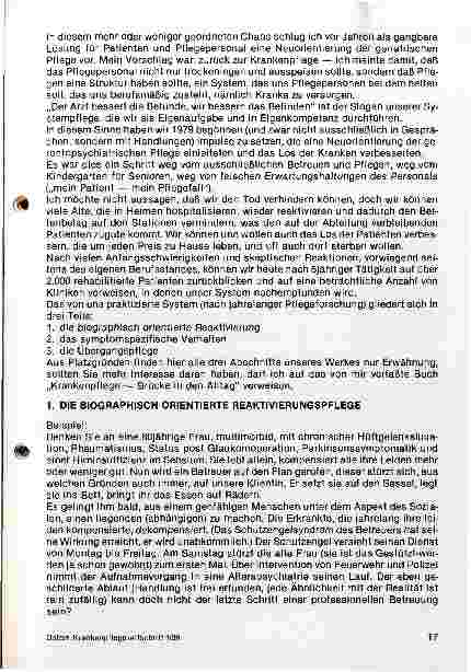 Vorschauseite 2: Krankenpflege im psychiatrischen Krankenhaus der Stadt Wien Baumgartner Höhe