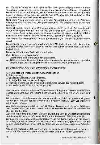 Vorschauseite 3: Krankenpflege im psychiatrischen Krankenhaus der Stadt Wien Baumgartner Höhe