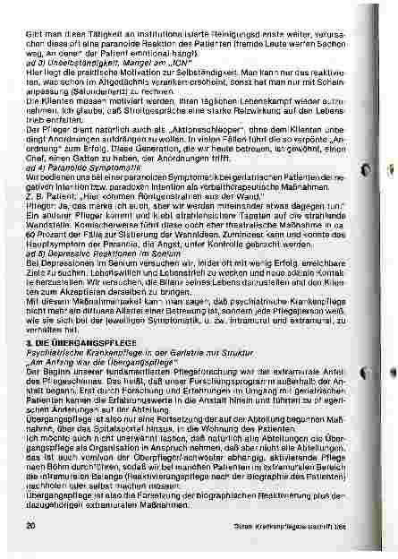 Vorschauseite 5: Krankenpflege im psychiatrischen Krankenhaus der Stadt Wien Baumgartner Höhe