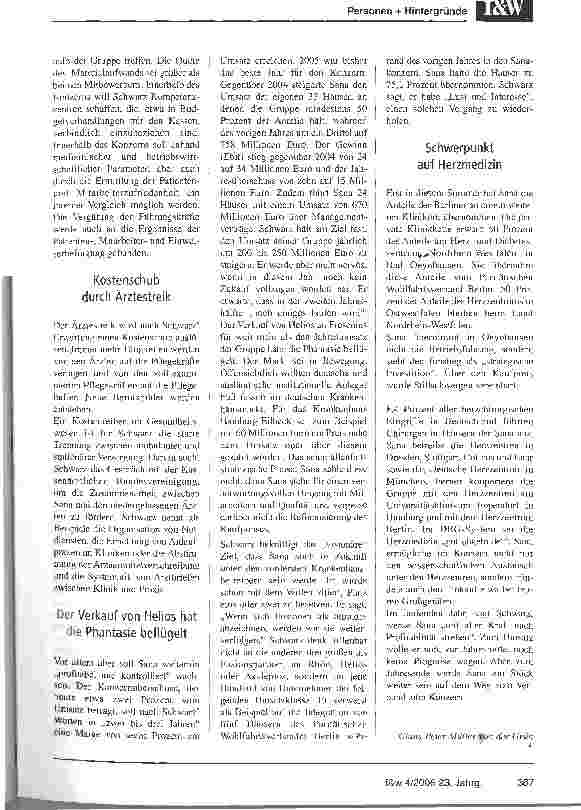 Vorschauseite 2: Sana strebt nach Profitabilität und denkt an Fusionen