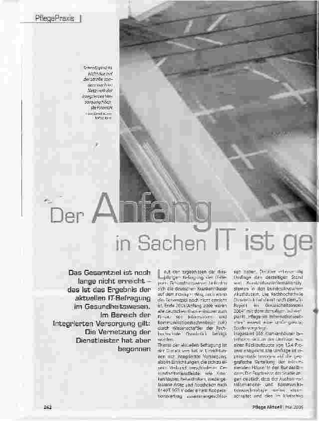 Vorschauseite 1: Der Anfang in sachen IT ist gemacht