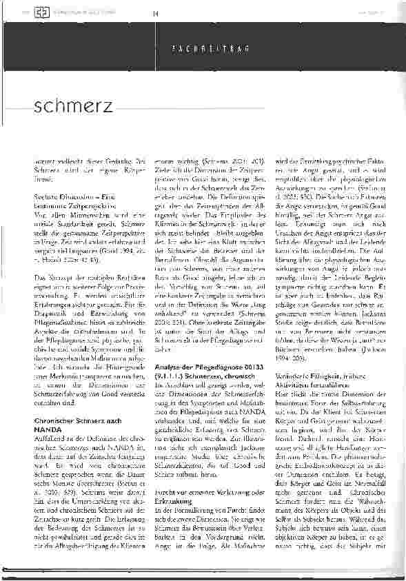 Vorschauseite 3: Die Welt des Schmerzes