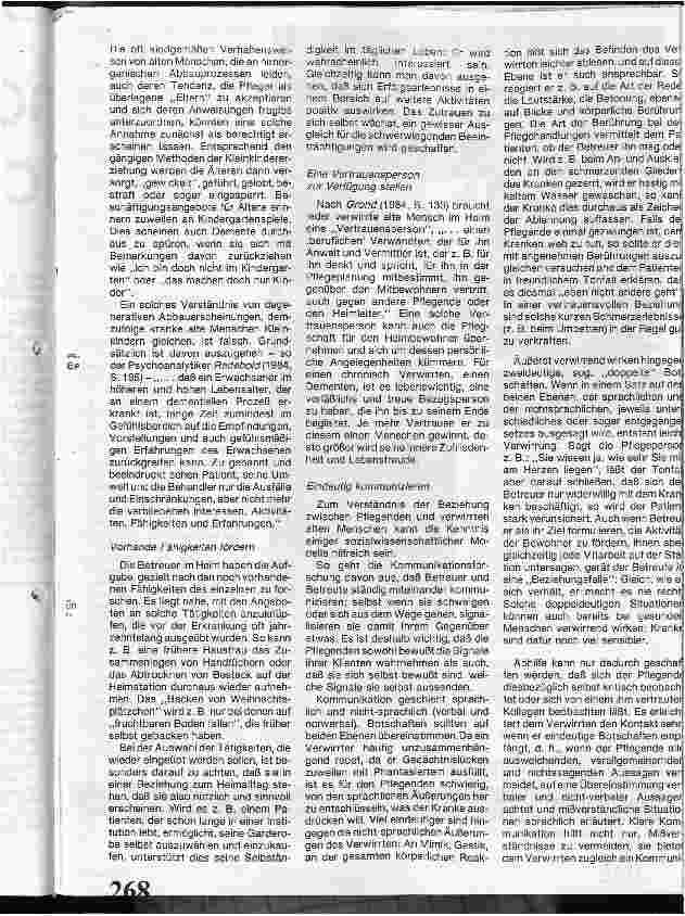 Vorschauseite 5: Verwirrtheit im Alter 2.Teil: Bedingungen und Enstehungszusammenhänge
