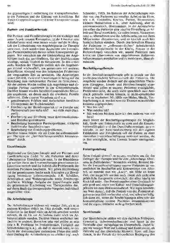 Vorschauseite 6: Die stationäre Behandlung von Alkoholabhängigen