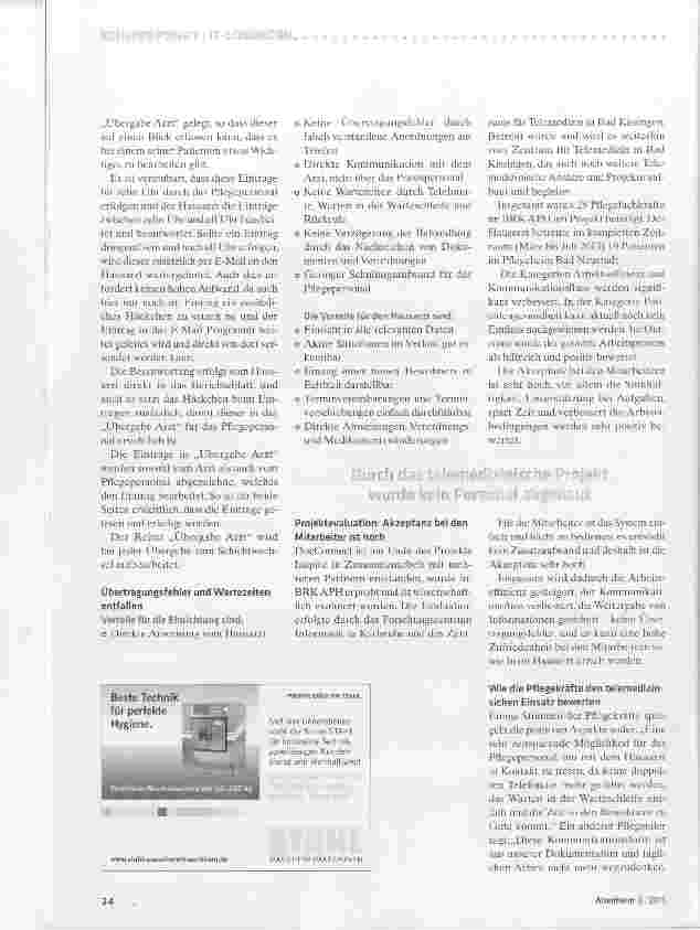 Vorschauseite 3: Vom Projektstatus in den Regelbetrieb