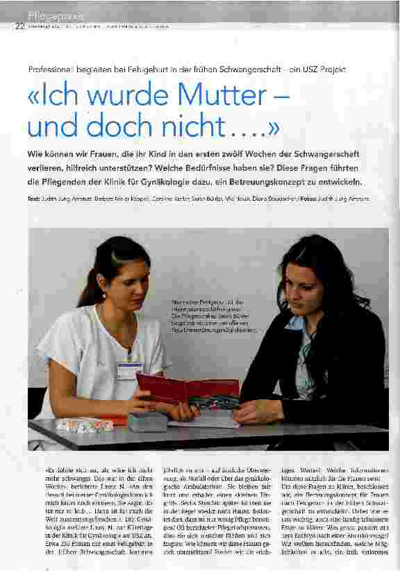 Vorschauseite 1: Ich wurde Mutter -und doch nicht....