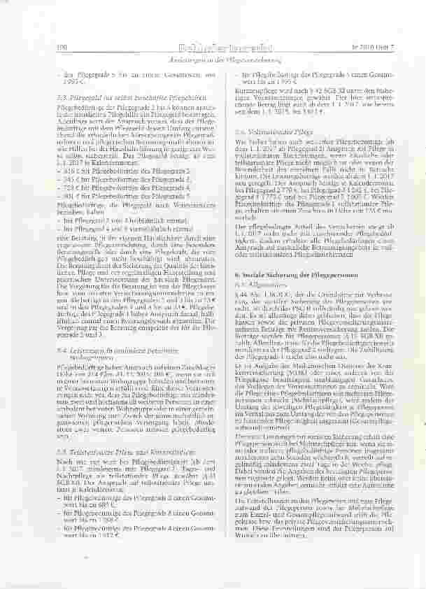 Vorschauseite 4: Änderungen in der Pflegeversicherung zum 1.1.2017