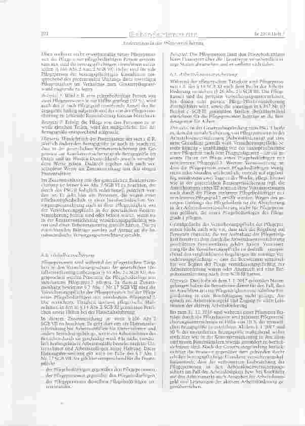 Vorschauseite 6: Änderungen in der Pflegeversicherung zum 1.1.2017