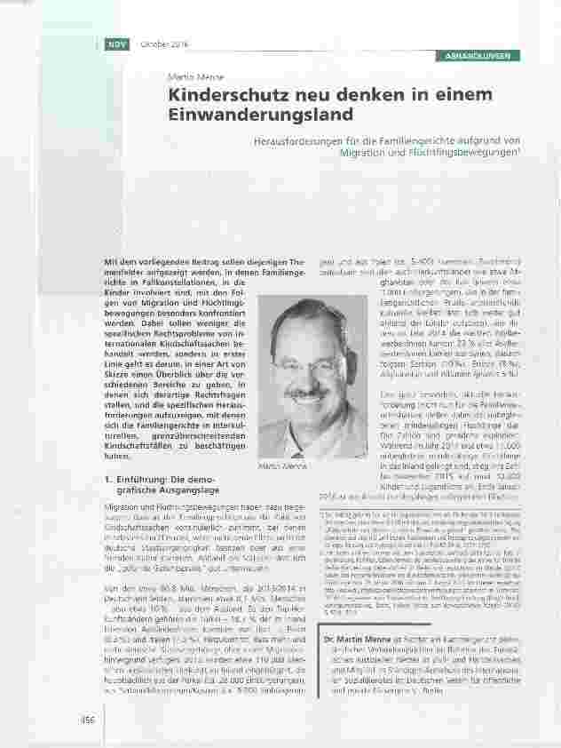 Vorschauseite 1: Kinderschutz neu denken in einem Einwanderungsland