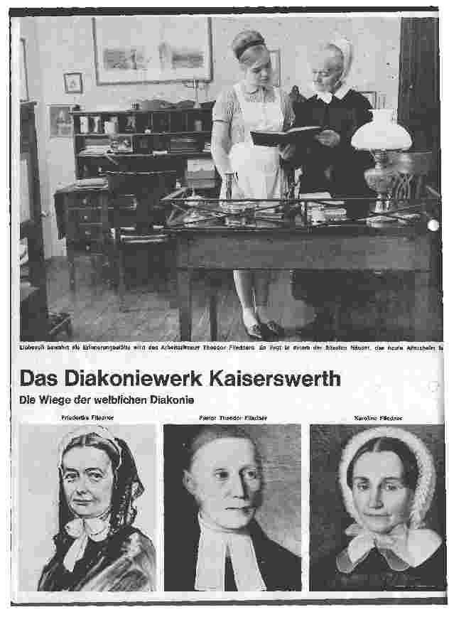 Vorschauseite 1: Das Diakoniewerk Kaiserswerth Die Wiege der weiblichen Diakonie