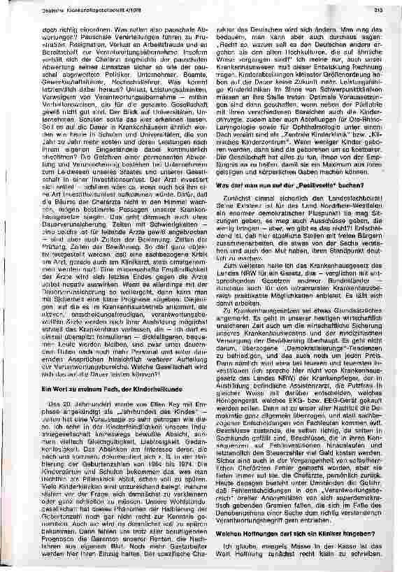 Vorschauseite 5: Standort und Perspektiven der klinischen Medizin in der heutigen Industriegesellschaft