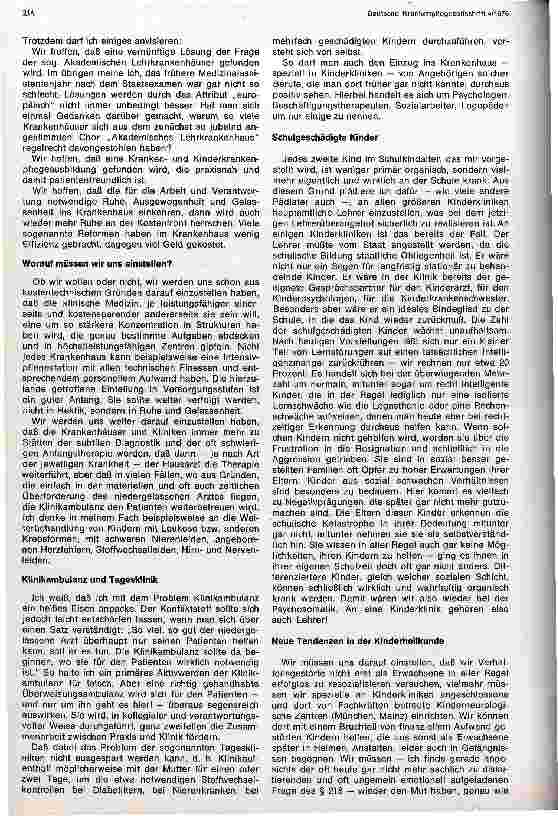 Vorschauseite 6: Standort und Perspektiven der klinischen Medizin in der heutigen Industriegesellschaft