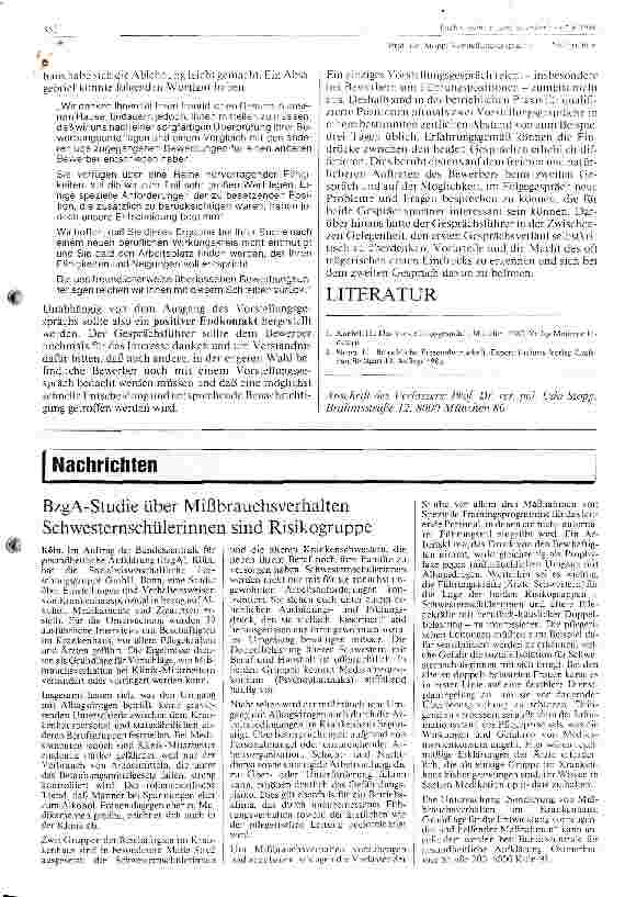 Vorschauseite 4: Vorstellungsgespräch bei der Auswahl von Bewerbern