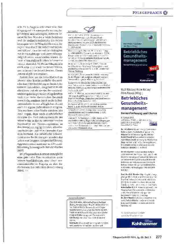 Vorschauseite 3: Psychologische Gesprächsführung in der (psychiatrischen) Pflege