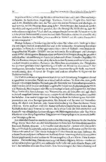 Vorschauseite 4: Zwischen Überwachung und Fürsorge - Perspektiven der ethischen Debatte um Monitoringtechniken im häuslichen Umfeldälterer Menschen