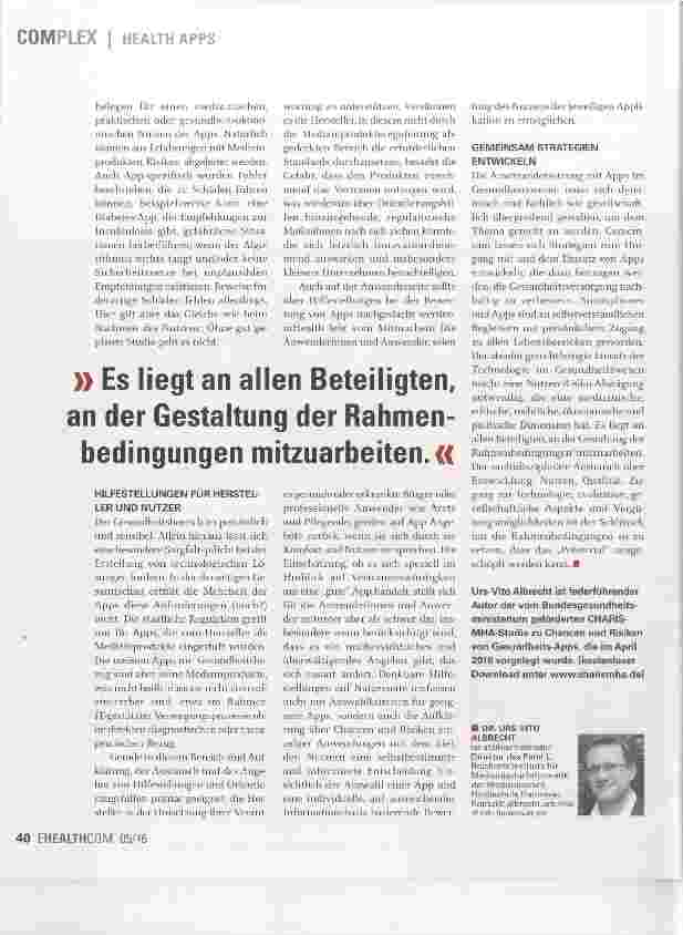 Vorschauseite 3: VON CHANCEN UND RISIKEN