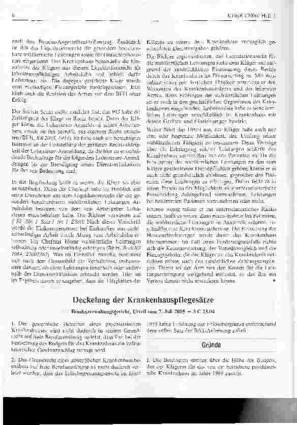 Vorschauseite 2: Einnahmen eines Chefarztes für wahlärztliche Leistungen können lohnsteuerpflichtiger Arbeitslohn sein